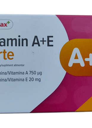Витамин а+е форте, 30 мягких капсул