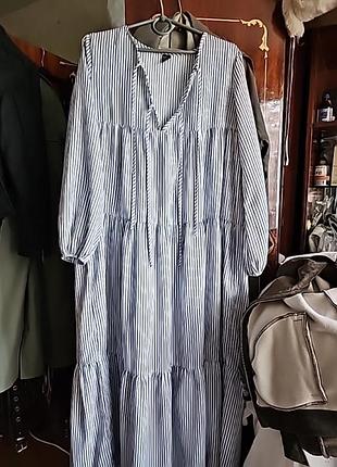 Платье в полоску