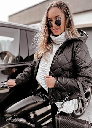 Коротка куртка коротка коричнева куртка коротка куртка шоколад стьобана куртка стеганная куртка