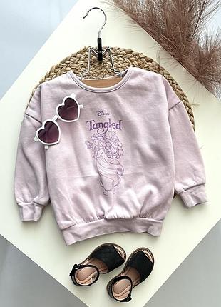 Ліловий світшот утеплений на дівчинку 1-1,5 року george