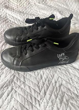 Кеди мокасини h&m us4 36 ue -22.5-23 cм