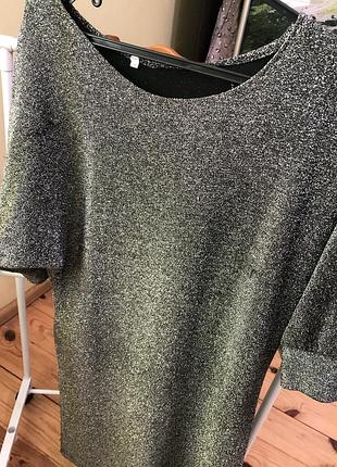 Сукня люрексова