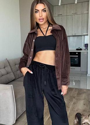 Жіночий стильний костюм двійка