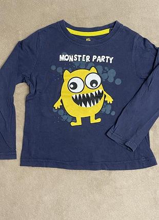Кофта monster party на 2-4 роки
