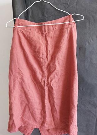 Льняная юбка next 5