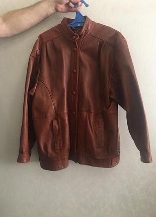 Кожаная куртка.  винтаж.