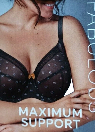 90j 90k прозрачный бюстгальтер с экстра поддержкой на большую грудь