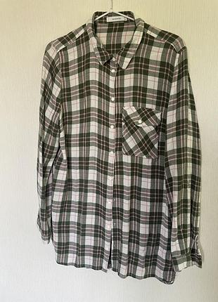 Сорочка жіноча в клітинку