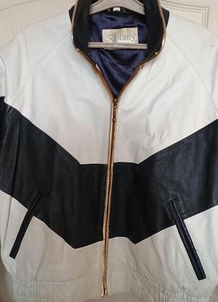 Куртка из натуральной кожи