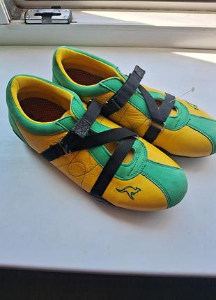 Кожаные кроссовки kangaroos 38 размер