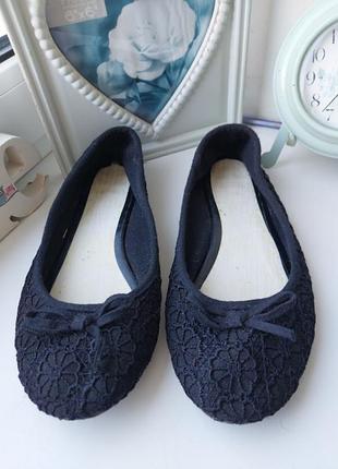 Текстильные балетки для дома