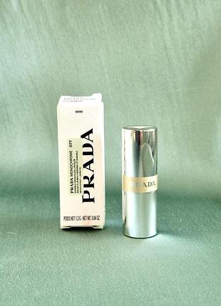 Губна помада mini prada monochrome 077 arancyo hyper matte 1.3g