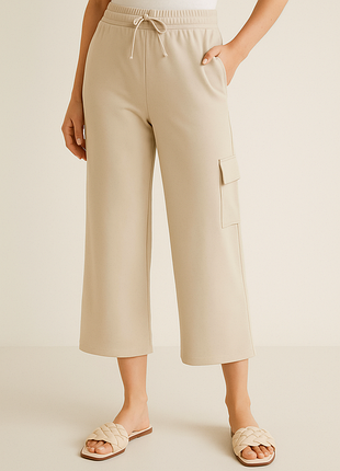 Женские укороченные брюки classics 896 plus size 2