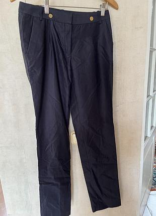 Брюки сині