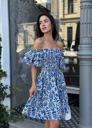 Сукня базова, гарний рукав, у кольорах 🌿 турецький батист