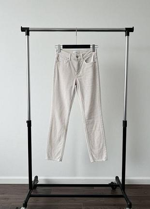 Брюки вельветовые цвета слоновой кости