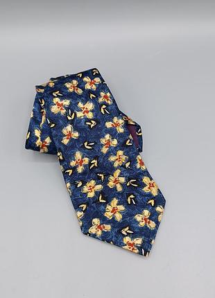 Красивый цветочный брендовый галстук liberty of london