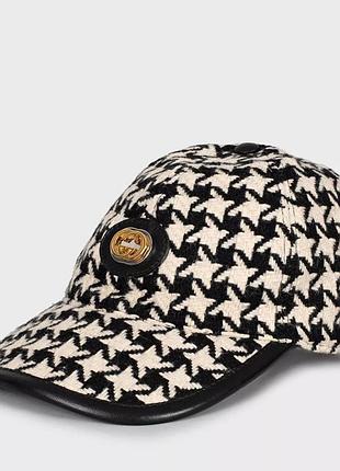 Gucci оригінал кепка шкiра/вовна