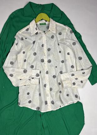 Натуральна сорочка від benetton