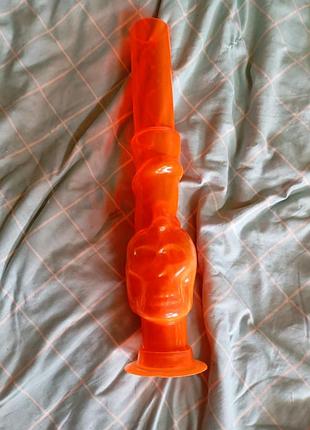 Скляний бонг 40 см, боросилікатне скло, новий у коробці — стильний та міцний, ідеальний для чистої та м’якої тяги . made germany