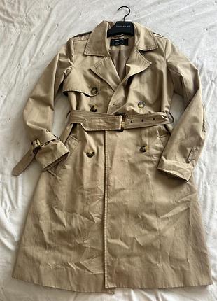 Тренч плащ sinsay xs/s