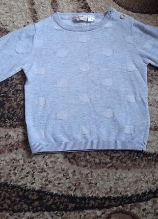 Реглан в горох крупний