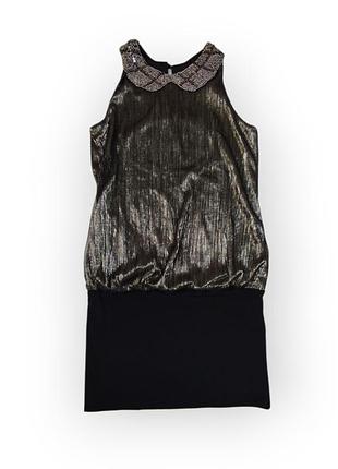Туніка жіночий цвіт хакі з люрексом exploslon, розмір s, літня, без рукавів