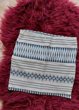 ❤️🪻💙 красивая трендовая юбочка геометрия