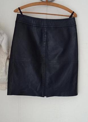 Спідниця. бренд madeleine. шкіра.
