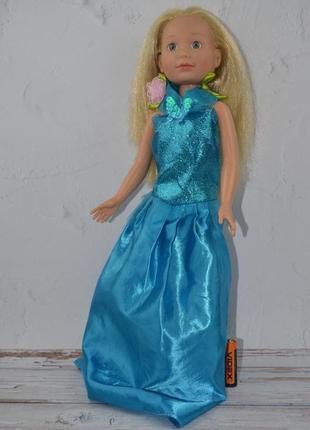 Шикарная виниловая кукла блондинка annabell tween zapf creation германия оригинал клеймо