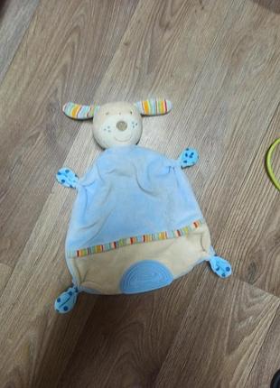 Мягкий комфортер собачка