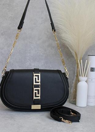 Черная оригинальная сумочка