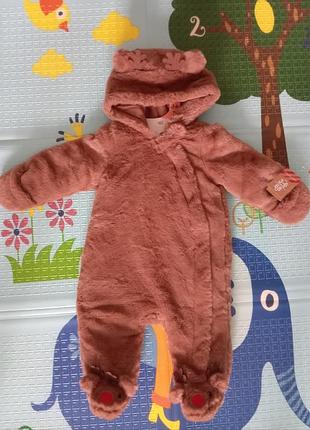Теплый плюшевый комбинезон "оленятко" от primark