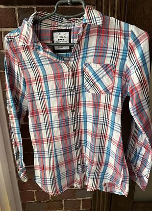 Сорочка в клітинку