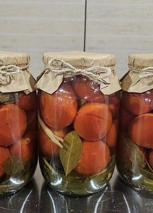 Помидоры маринованные 1л