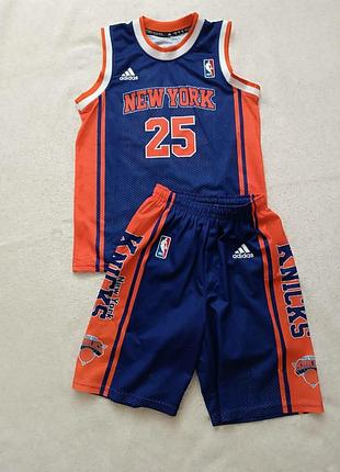 Стильный спортивный баскетбольный костюм/форма adidas nba