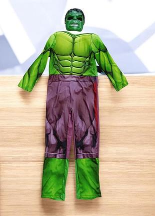 Карнавальный костюм халк 9-10 лет