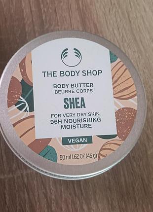 Масло shea  для тіла  "the body shop"
