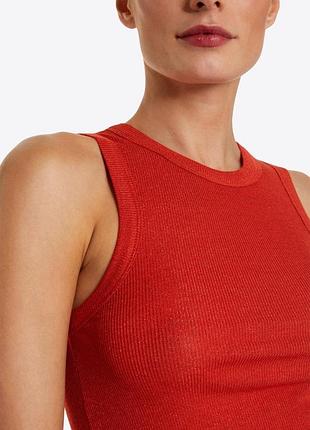 Майка топ rich & royal кораловий помаранчевий віскоза m