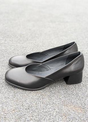 Кожаные туфли 42-43