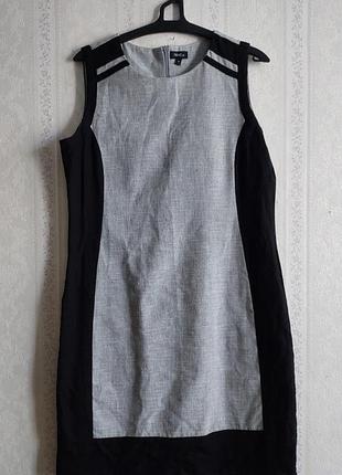 Платье лен/вискоза