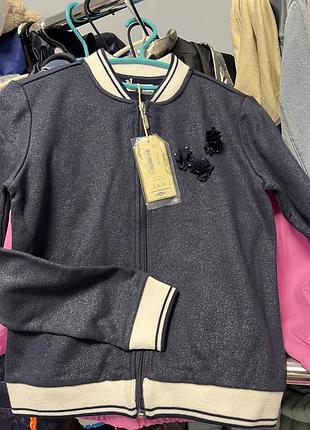 Кофта бомбер на дівчинку 152-158