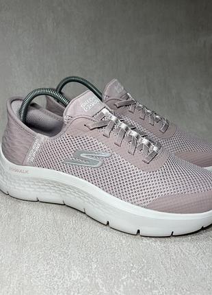 Кросівки skechers skechers slip-ins go walk flex beis