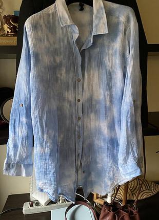 Сорочка жатка котонова🌷