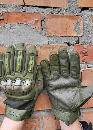 Варежки тактические деми масло