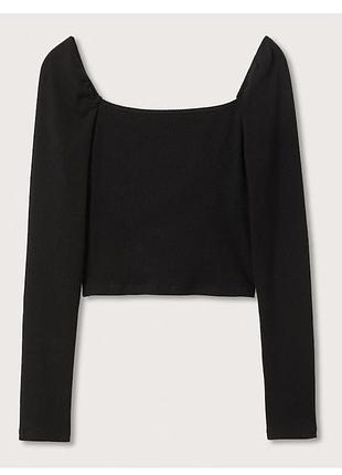 Кроп топ mango з довгим рукавом