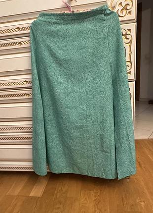 Спідниця довга з високим розрізом на нозі