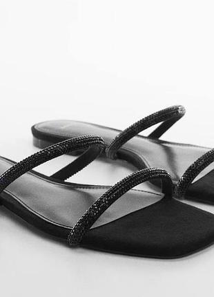 Шлепанцы женские манго