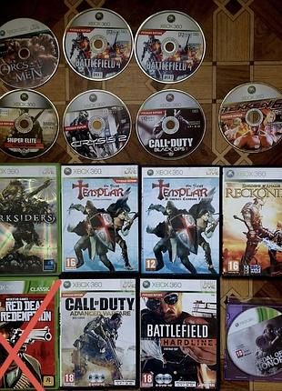 Ігрові диски ігри для xbox 360