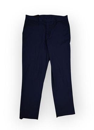 Брюки мужские классические тёмно синие, размер m